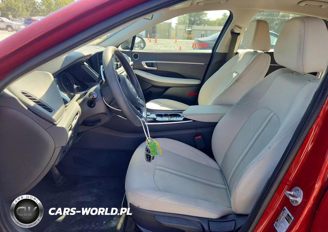 2023 Hyundai Sonata Hybrid Blue VIN:KMHL24JJ6PA067627 - 7