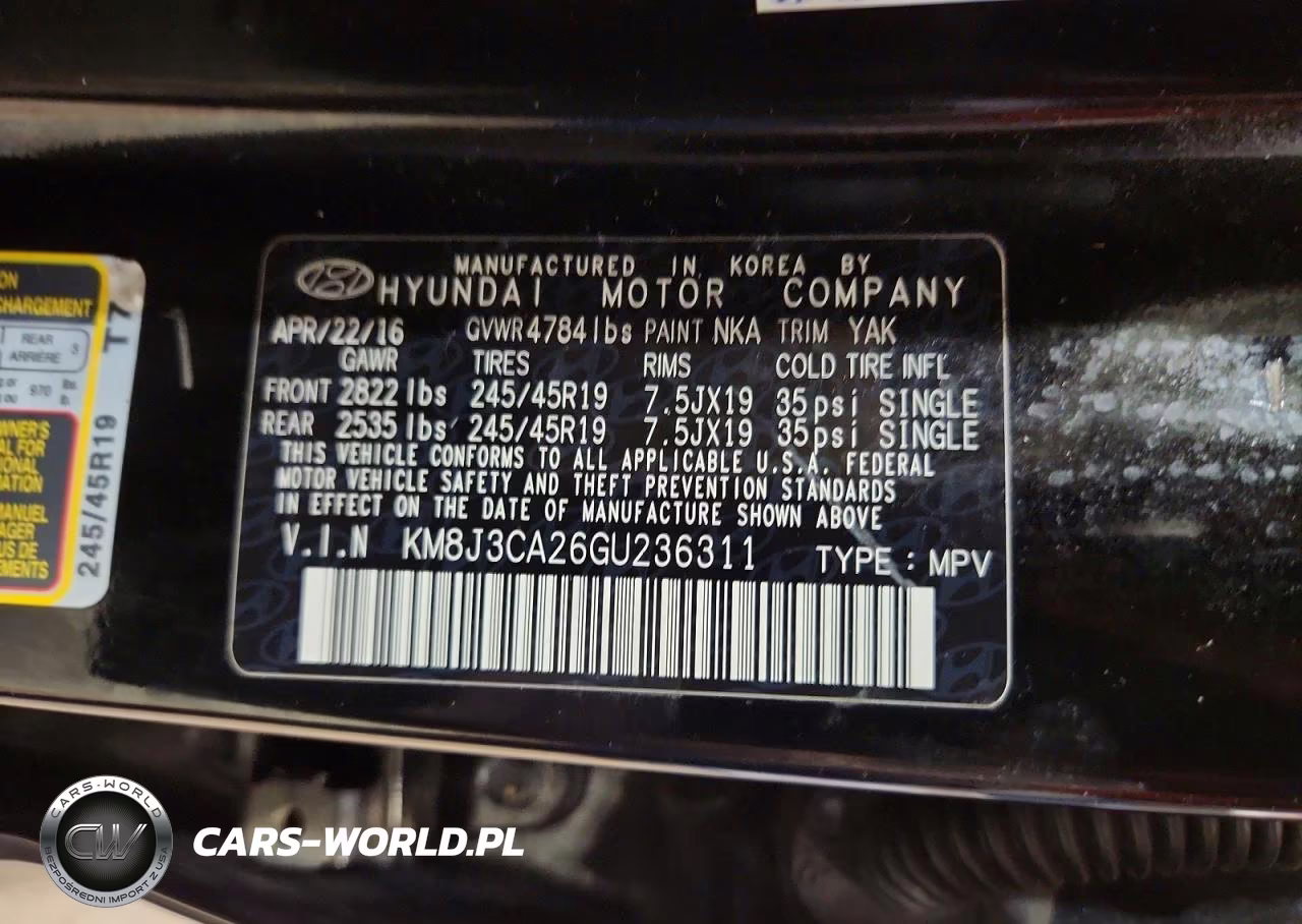2016 Hyundai Tucson Limited VIN:KM8J3CA26GU236311 - 13