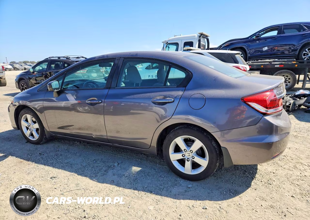 2015 Honda Civic Lx VIN:19XFB2F58FE249407 - 2