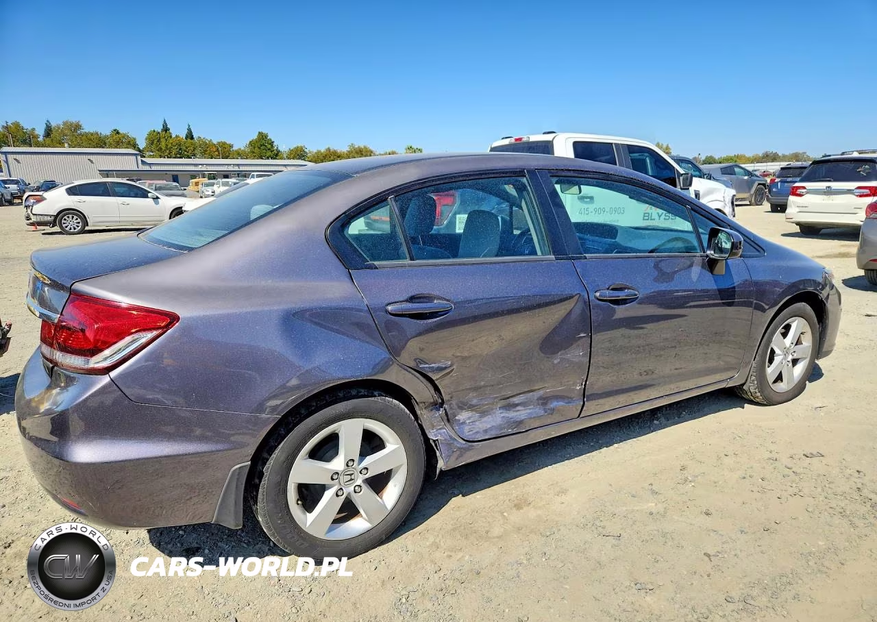 2015 Honda Civic Lx VIN:19XFB2F58FE249407 - 3