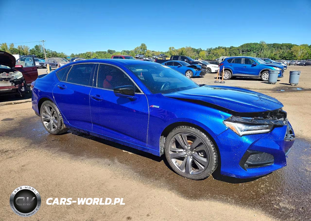 2021 Acura Tlx Tech A VIN:19UUB5F50MA009309 - 4