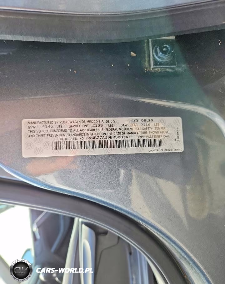 2011 Volk Jetta VIN:3VWBZ7AJ9BM308747 - 12