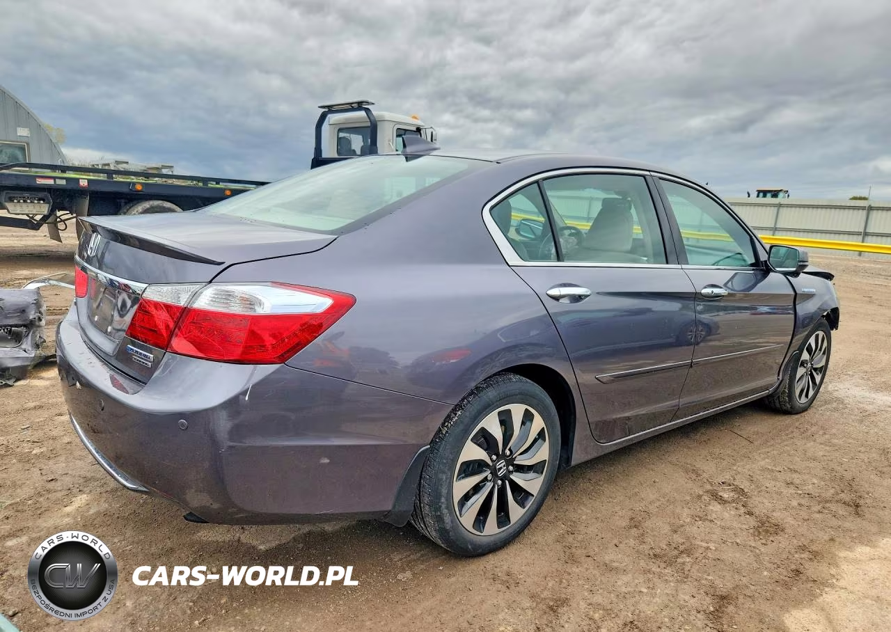 2014 Honda Accord Touring Hybrid VIN:1HGCR6F75EA001030 - 3