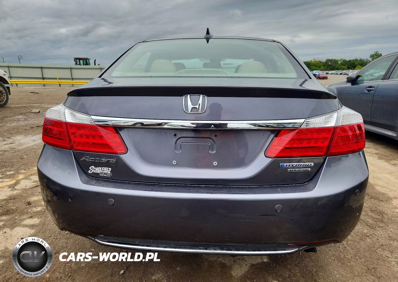 2014 Honda Accord Touring Hybrid VIN:1HGCR6F75EA001030 - 6
