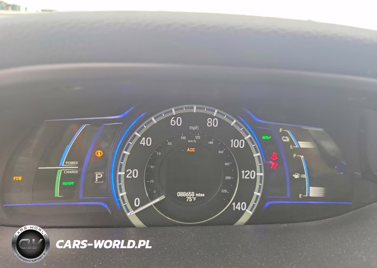 2014 Honda Accord Touring Hybrid VIN:1HGCR6F75EA001030 - 9