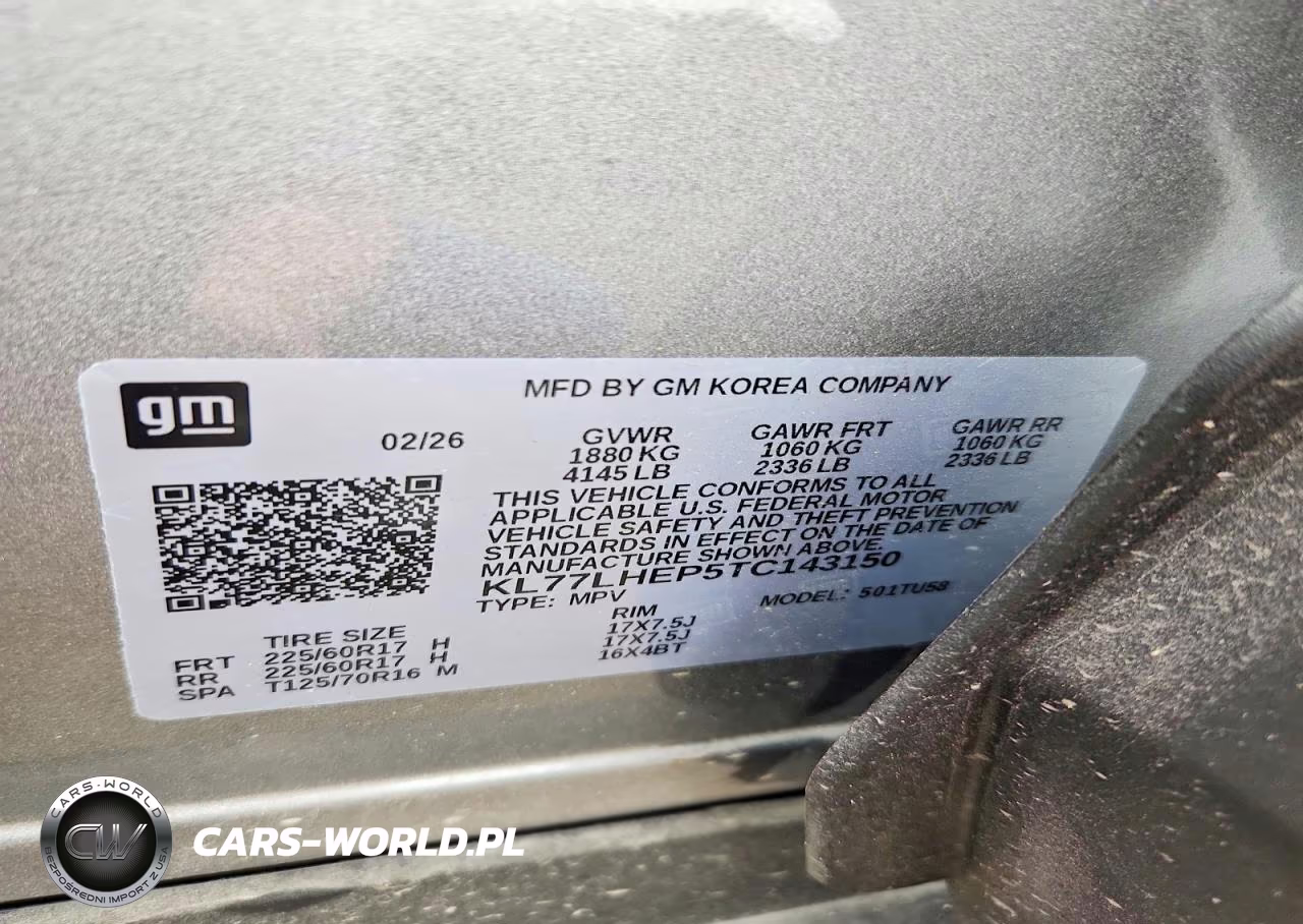 2026 Chevrolet Trax 1Lt VIN:KL77LHEP5TC143150 - 13