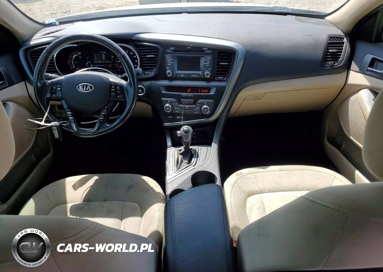 2011 Kia Optima Hybrid Base VIN:KNAGM4AD0B5008758 - 8