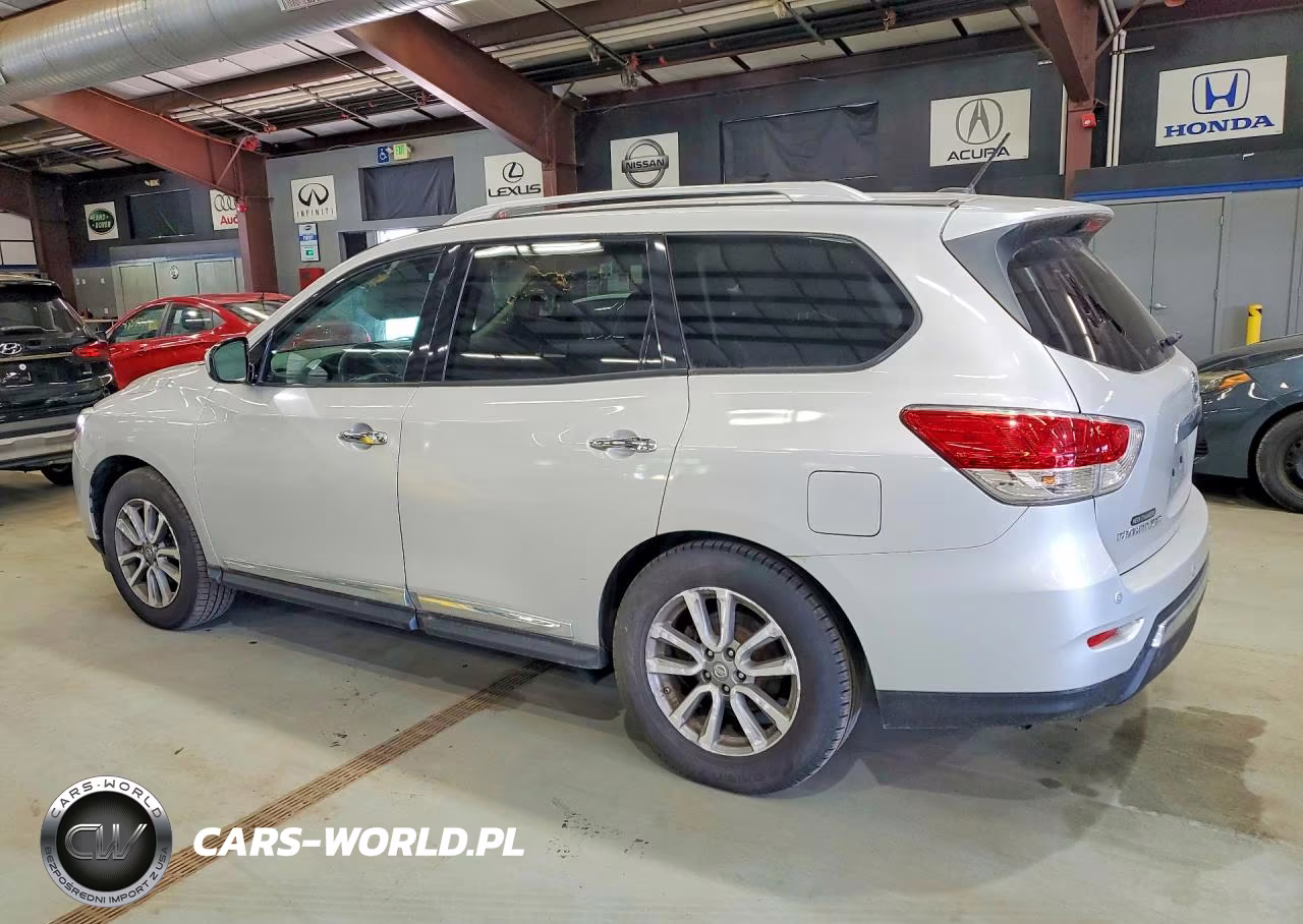 2014 Nissan Pathfinder Sl VIN:5N1AR2MM9EC625758 - 2