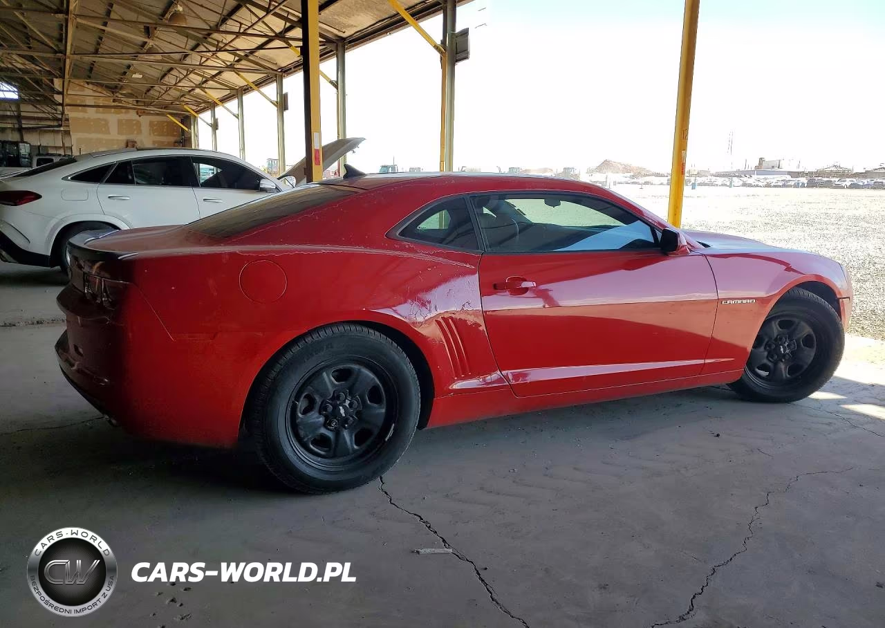 2013 Chevrolet Camaro Ls VIN:2G1FA1E37D9156363 - 3