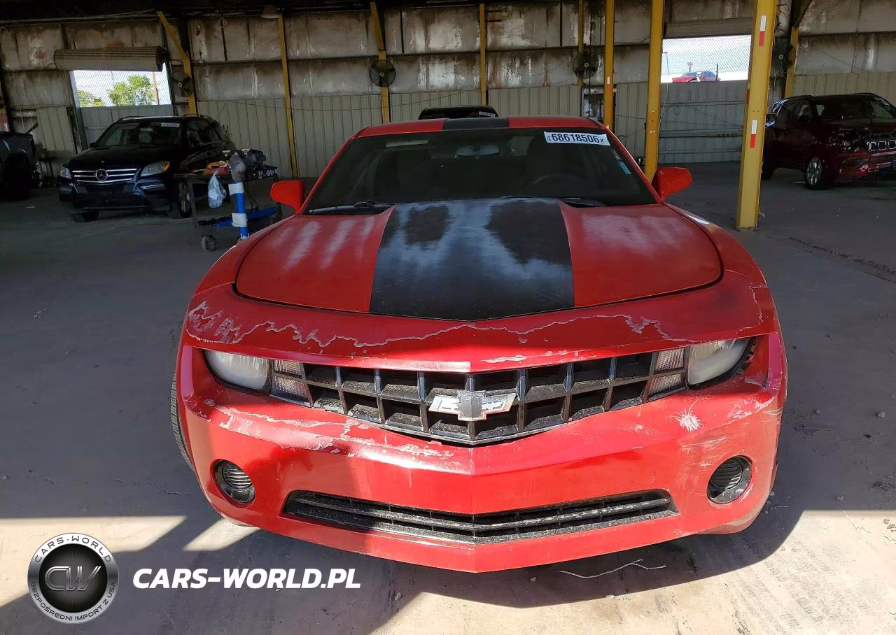 2013 Chevrolet Camaro Ls VIN:2G1FA1E37D9156363 - 5