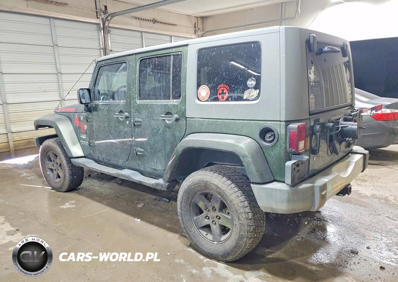 2008 Jeep Wrangler Unlimited Sahara VIN:1J8GA59168L512496 - 2