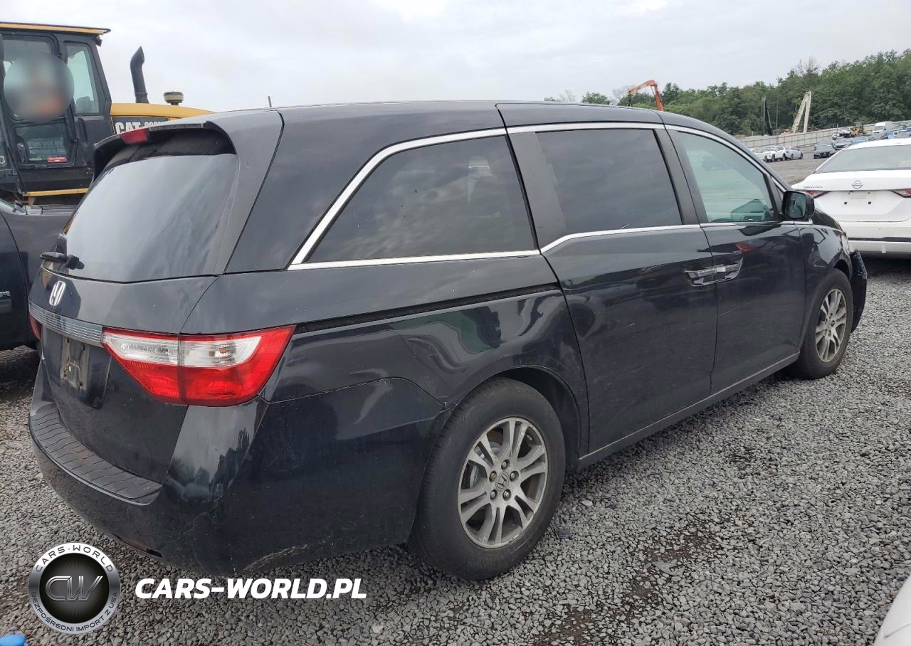 2011 Honda Odyssey Ex VIN:5FNRL5H43BB006527 - 3