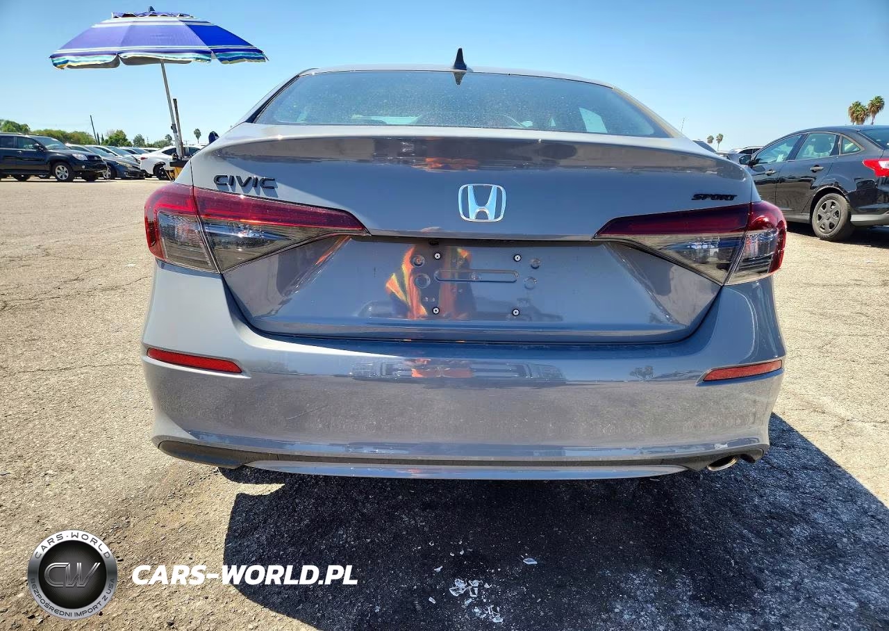 2026 Honda Civic Sport VIN:2HGFE2F51TH607665 - 6