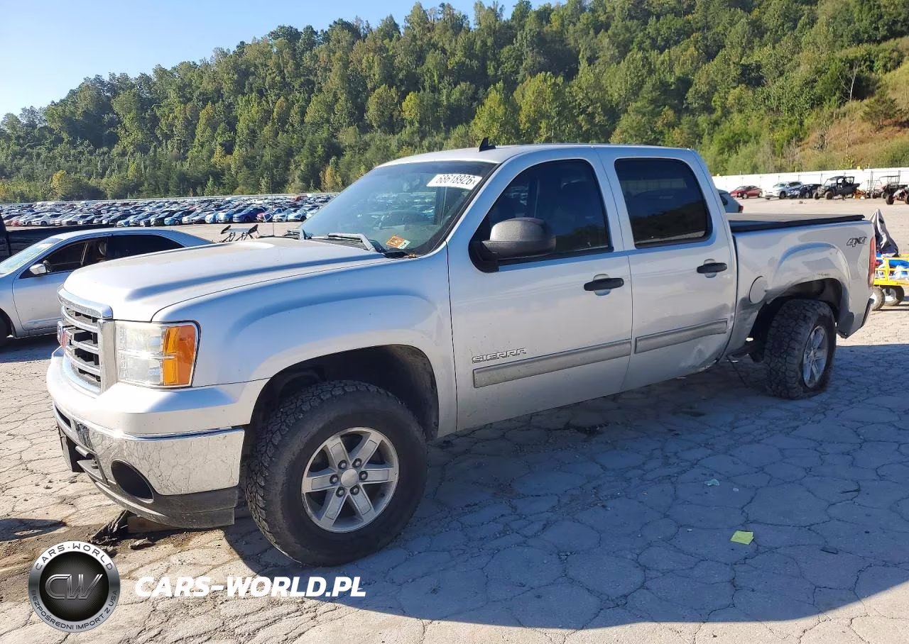 2012 GMC Sierra K1500 Sle VIN:3GTP2VE76CG211652 - 1