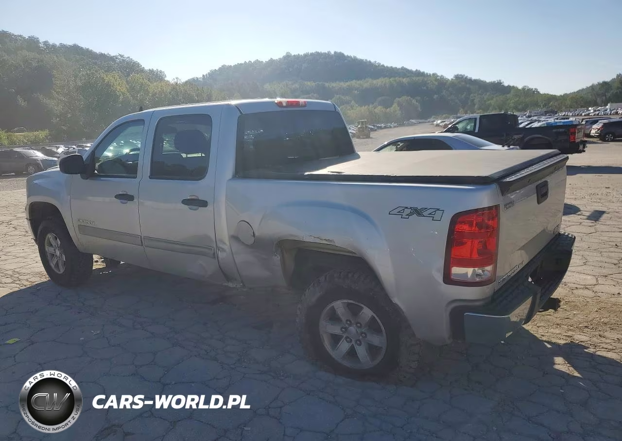 2012 GMC Sierra K1500 Sle VIN:3GTP2VE76CG211652 - 2