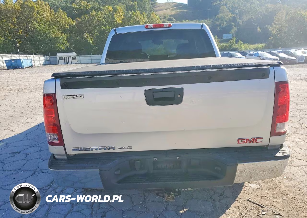 2012 GMC Sierra K1500 Sle VIN:3GTP2VE76CG211652 - 6
