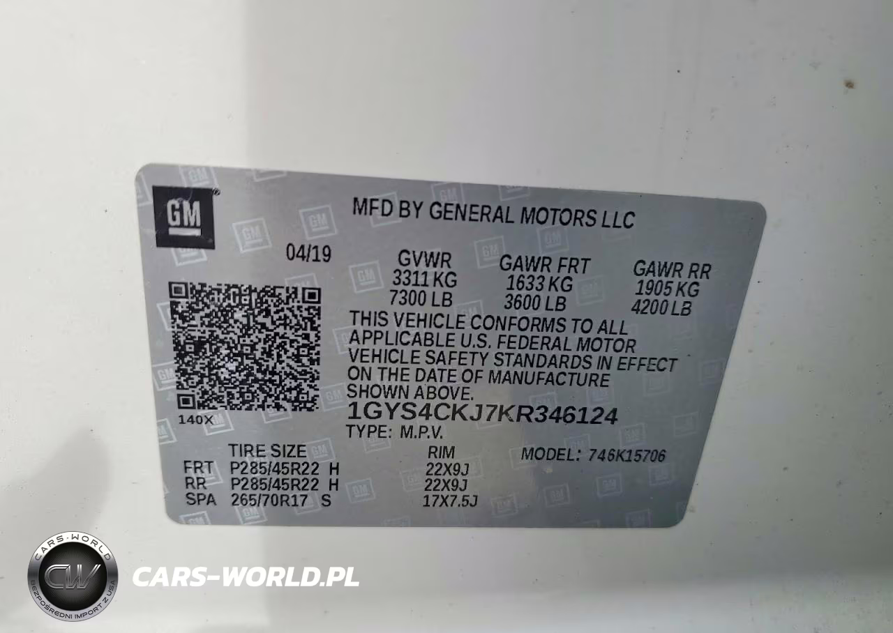 2019 Cadillac Escalade Premium Luxury VIN:1GYS4CKJ7KR346124 - 13