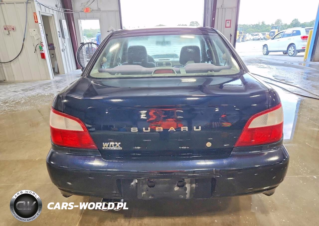 2003 Subaru Impreza Wrx VIN:JF1GD29663H507616 - 6