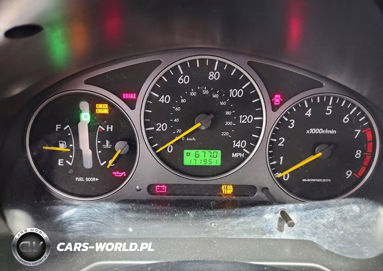 2003 Subaru Impreza Wrx VIN:JF1GD29663H507616 - 9