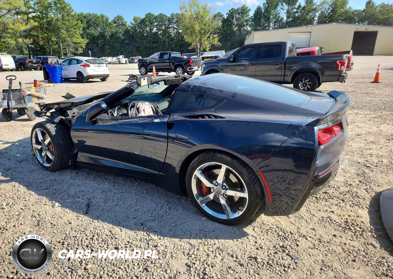 2014 Chevrolet Corvette Stingray 1Lt VIN:1G1YB2D74E5133850 - 2