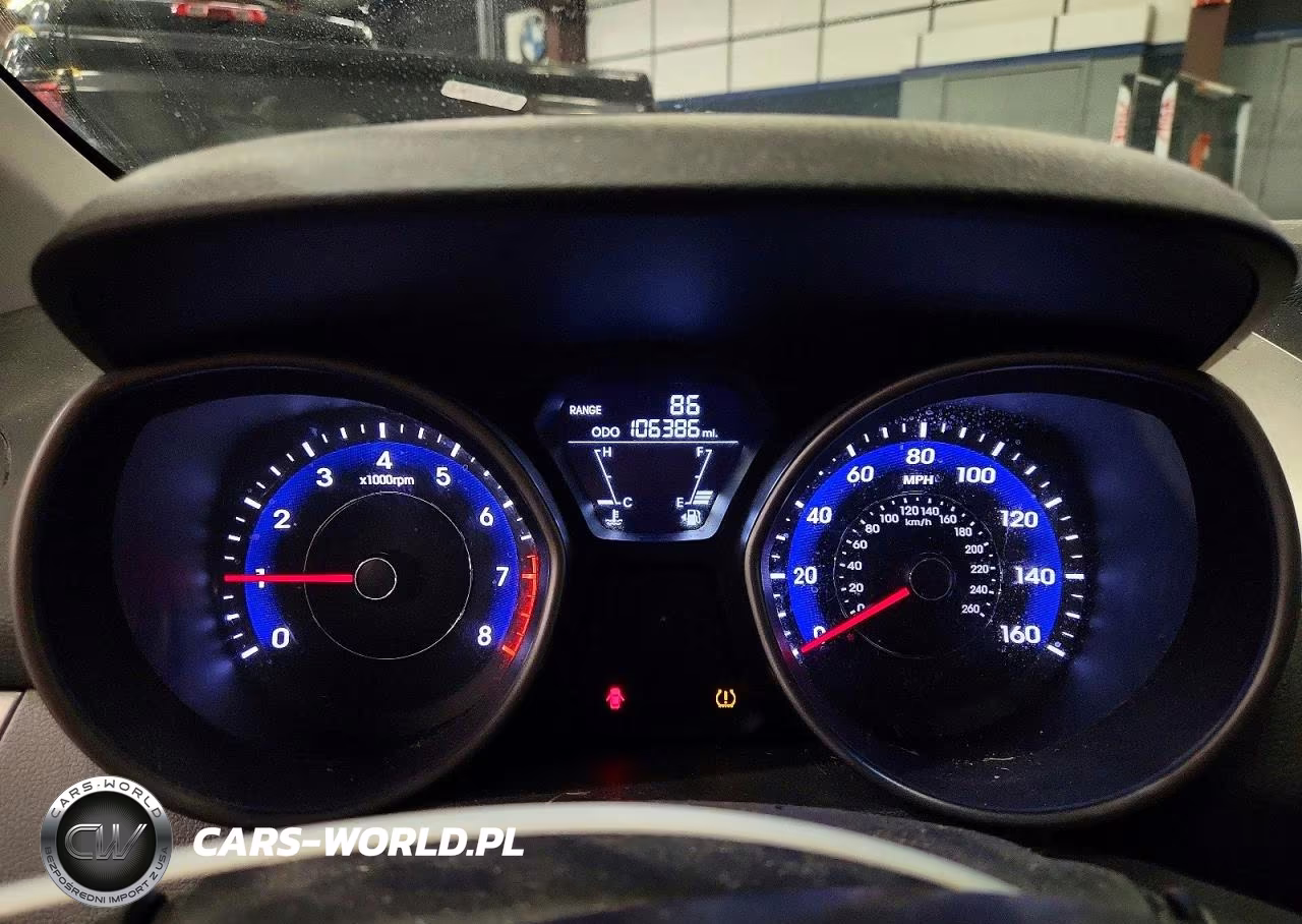 2013 Hyundai Elantra Gls VIN:5NPDH4AE8DH210575 - 9