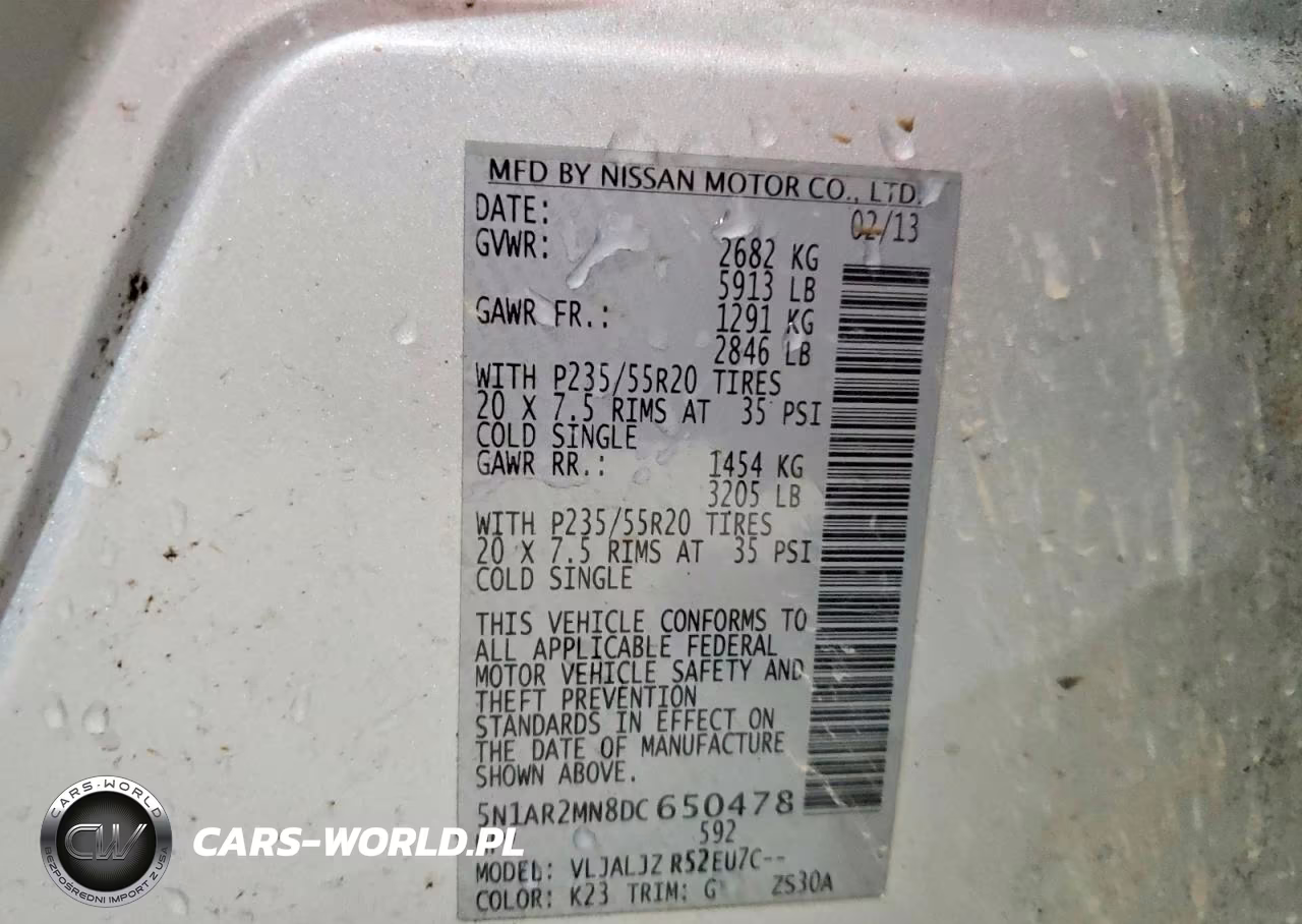 2013 Nissan Pathfinder S VIN:5N1AR2MN8DC650478 - 13