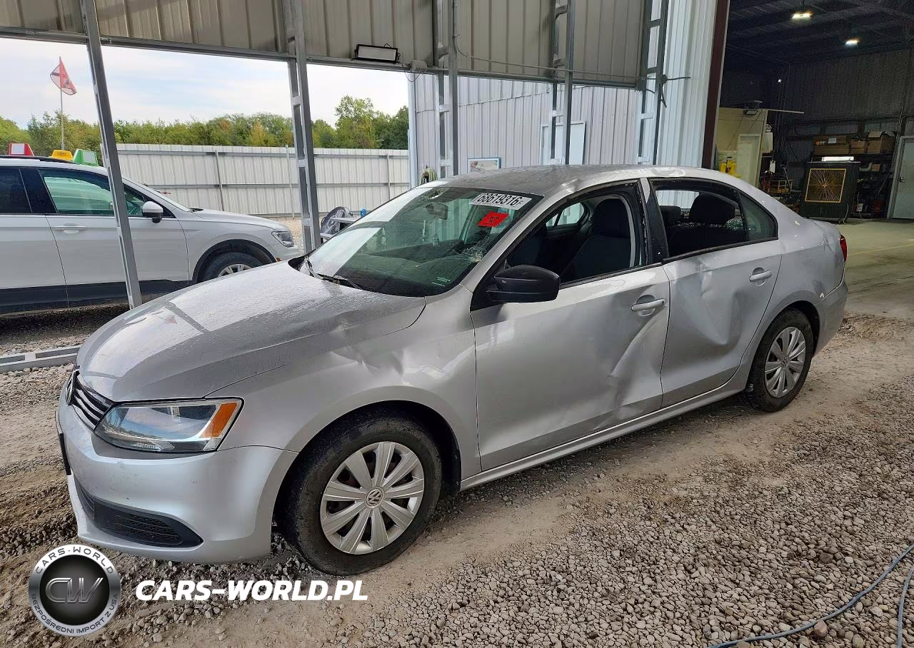 2014 Volkswagen Jetta Base VIN:3VW2K7AJ0EM305227 - 1