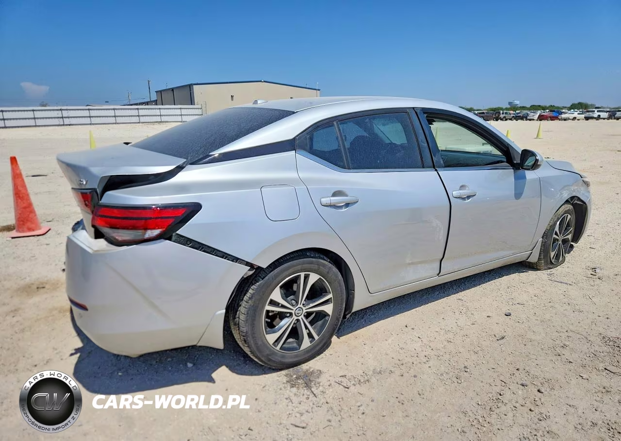 2022 Nissan Sentra Sv VIN:3N1AB8CV0NY250519 - 3