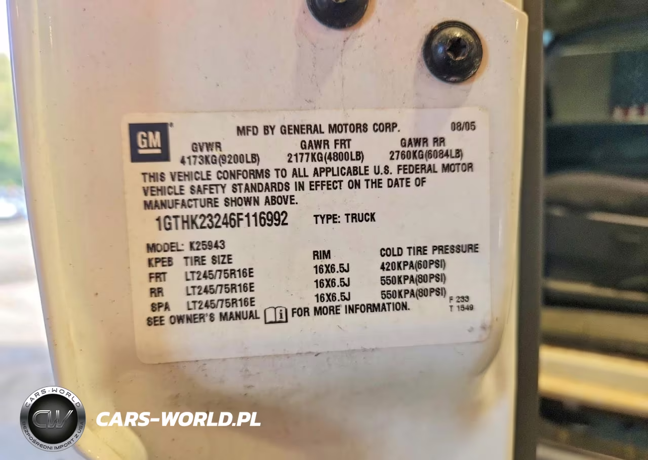 2006 GMC Sierra K2500 Heavy Duty VIN:1GTHK23246F116992 - 12
