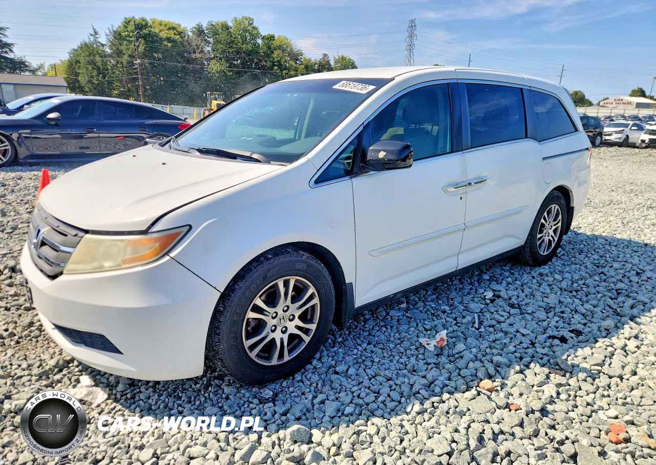 2013 Honda Odyssey Ex VIN:5FNRL5H42DB055964 - 1