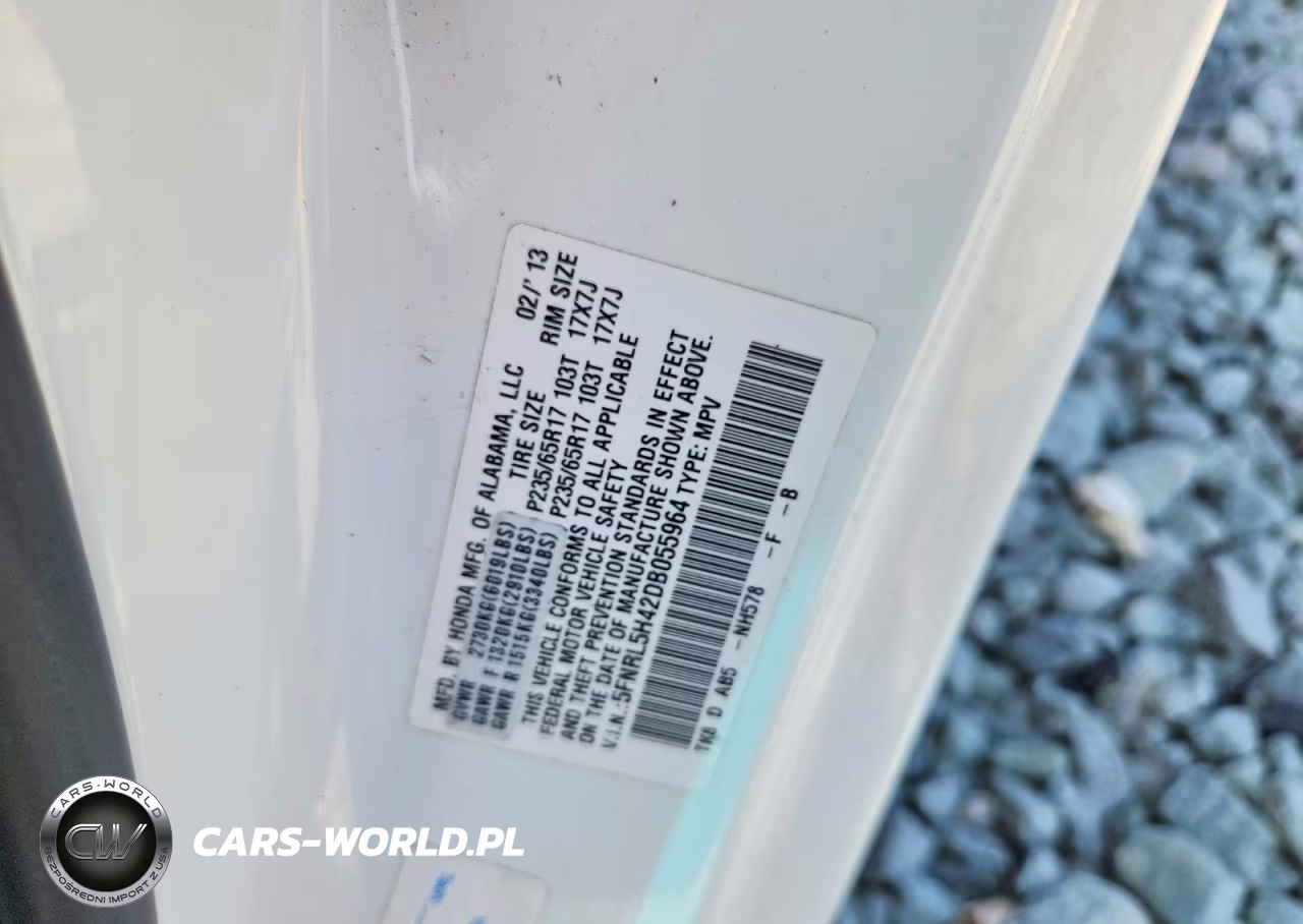 2013 Honda Odyssey Ex VIN:5FNRL5H42DB055964 - 13