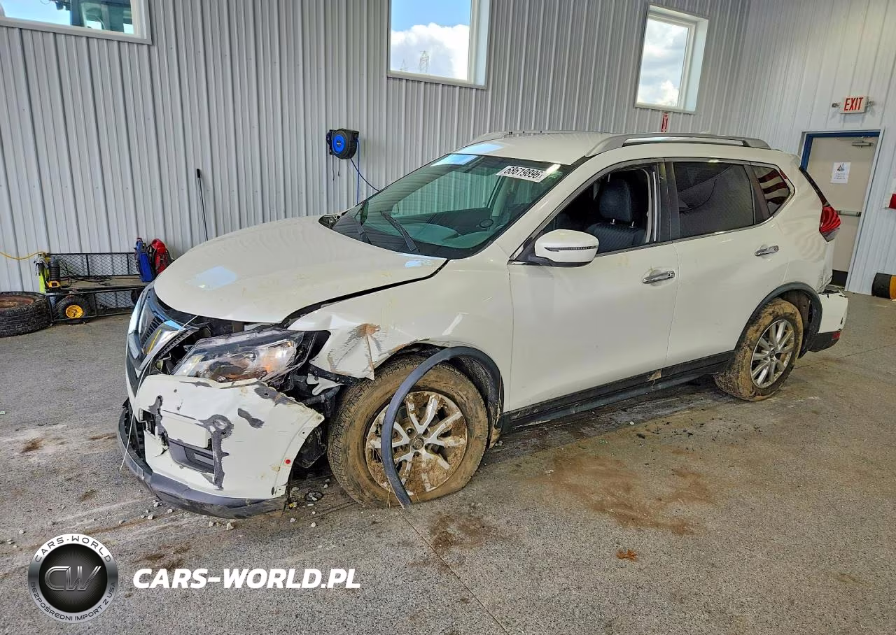 2017 Nissan Rogue Sv VIN:KNMAT2MV7HP597132 - 1
