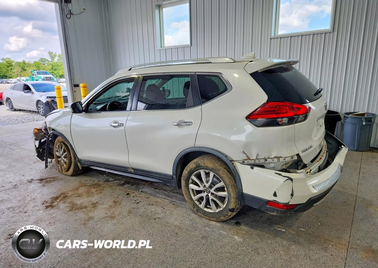 2017 Nissan Rogue Sv VIN:KNMAT2MV7HP597132 - 2