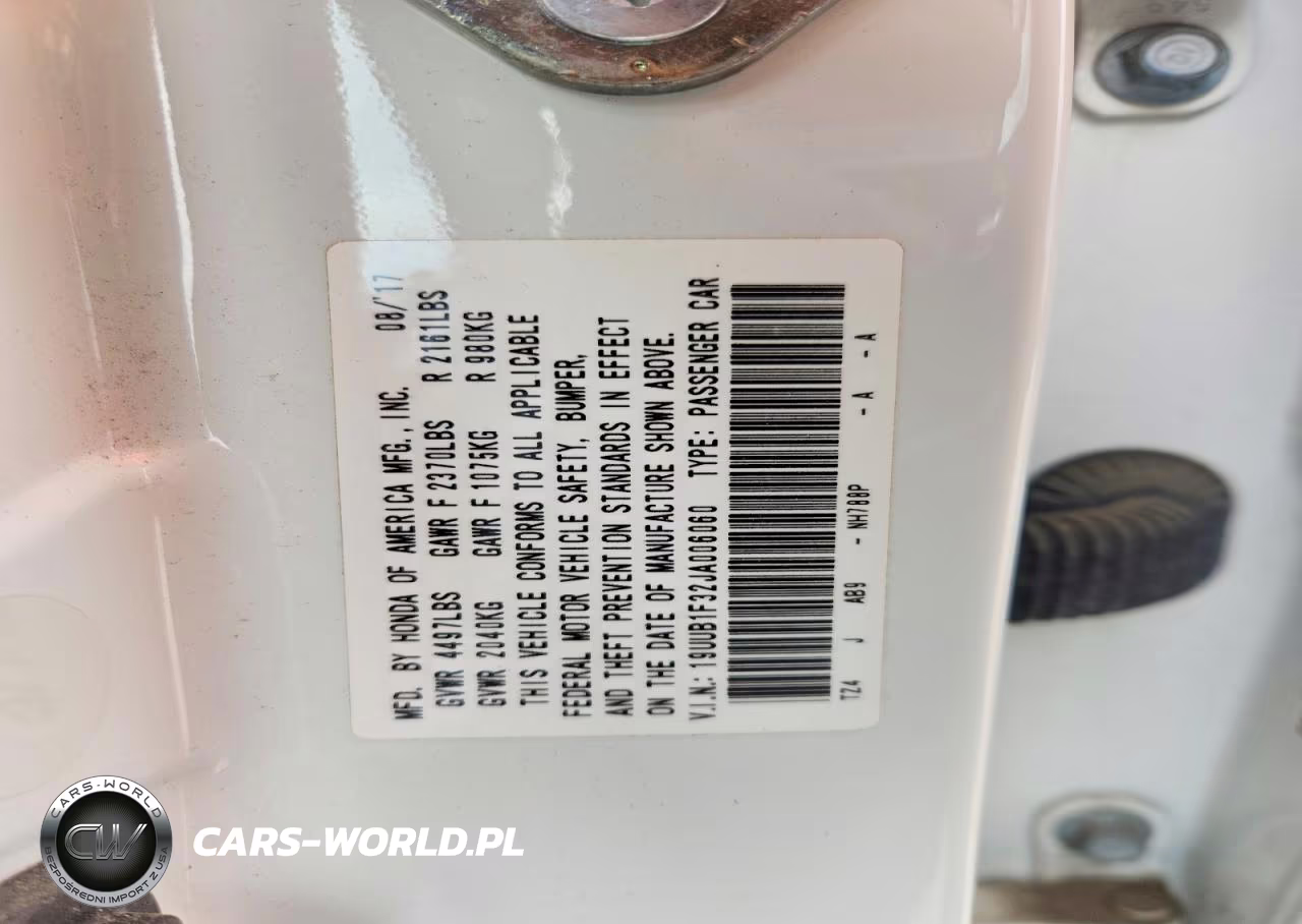 2018 Acura Tlx VIN:19UUB1F32JA006060 - 13