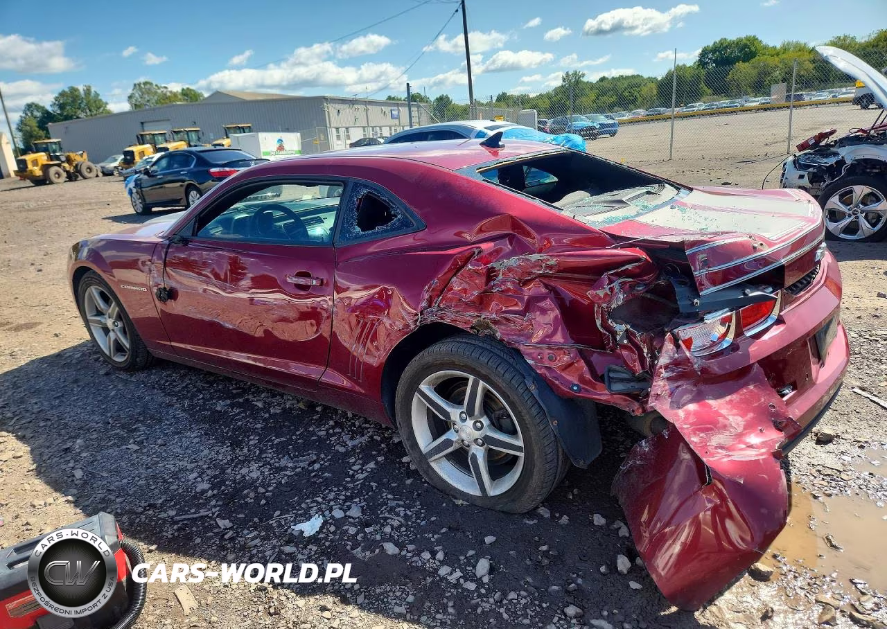 2011 Chevrolet Camaro Lt VIN:2G1FB1ED6B9153473 - 2