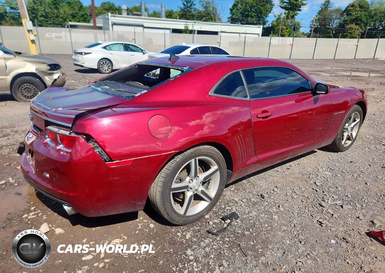 2011 Chevrolet Camaro Lt VIN:2G1FB1ED6B9153473 - 3