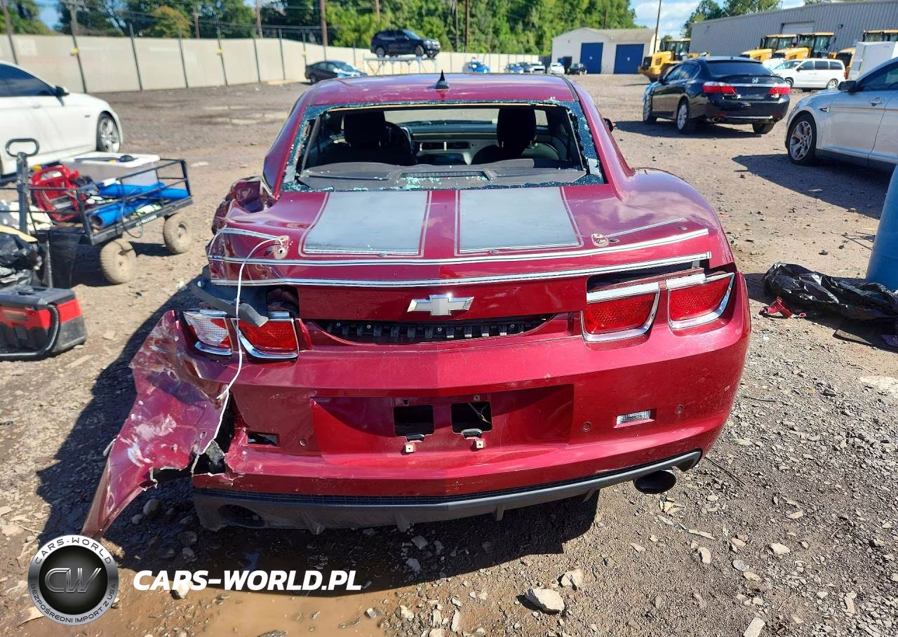 2011 Chevrolet Camaro Lt VIN:2G1FB1ED6B9153473 - 6