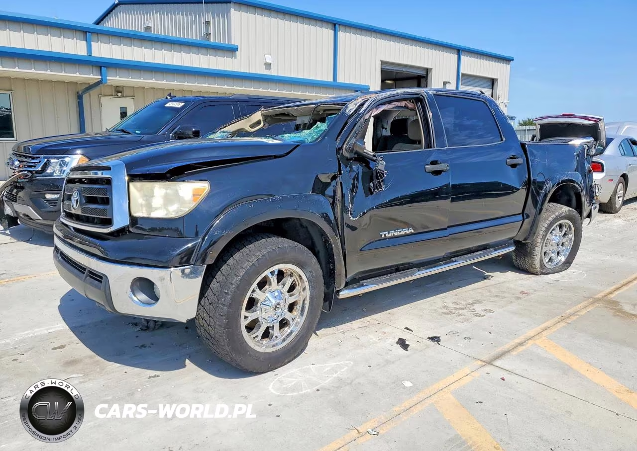 2010 Toyota Tundra Crewmax Sr5 VIN:5TFDM5F18AX015504 - 1