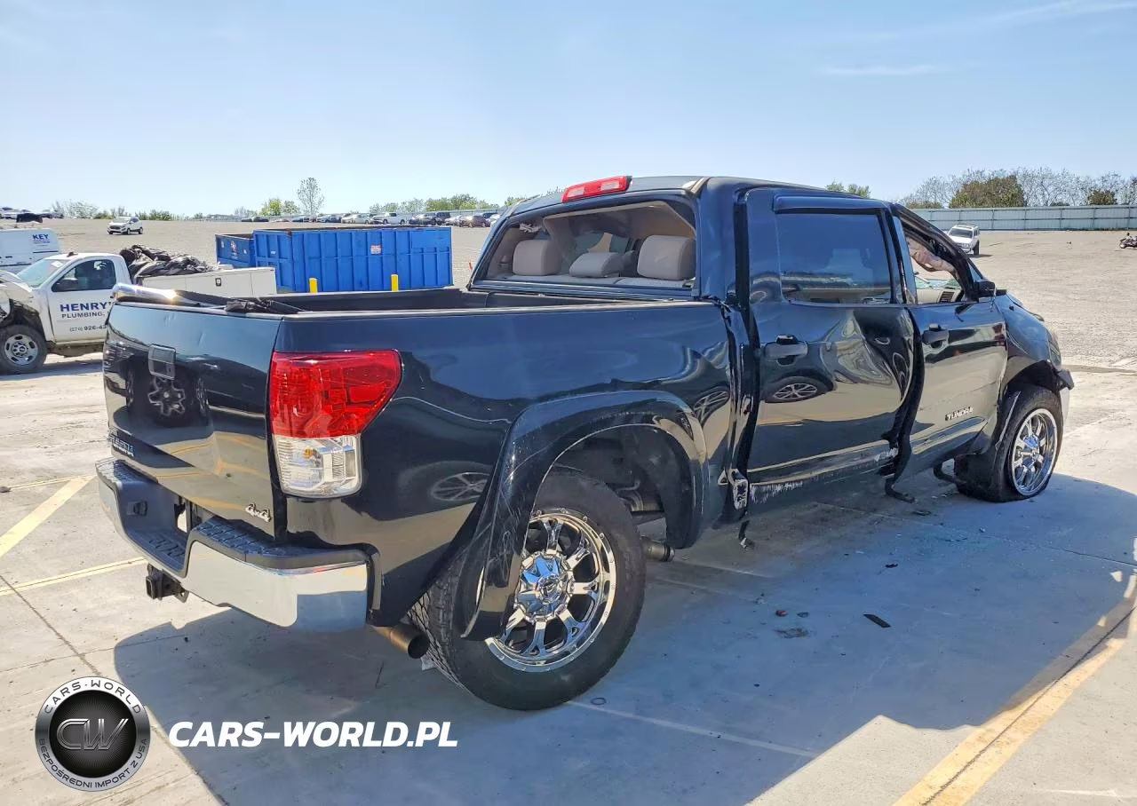 2010 Toyota Tundra Crewmax Sr5 VIN:5TFDM5F18AX015504 - 3