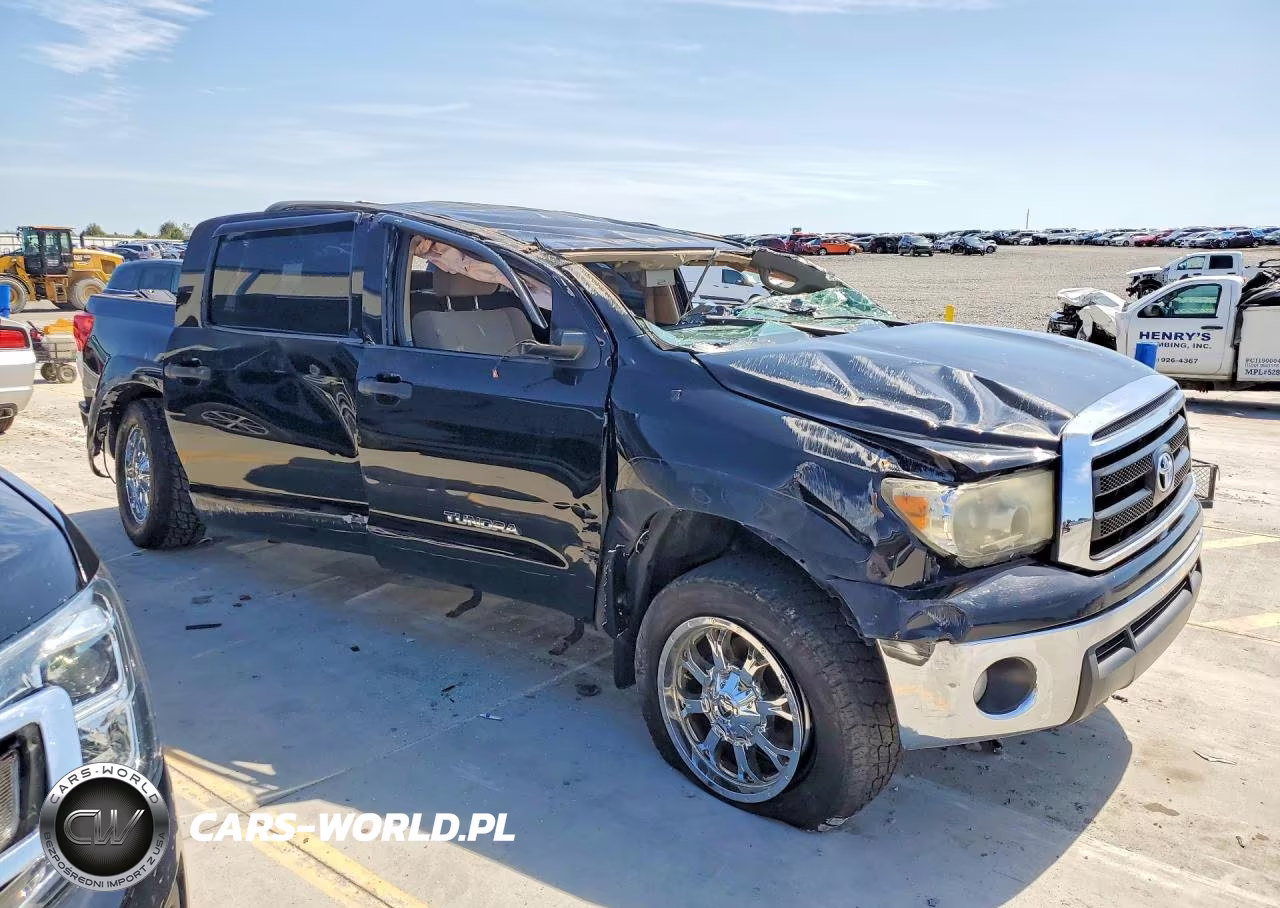 2010 Toyota Tundra Crewmax Sr5 VIN:5TFDM5F18AX015504 - 4