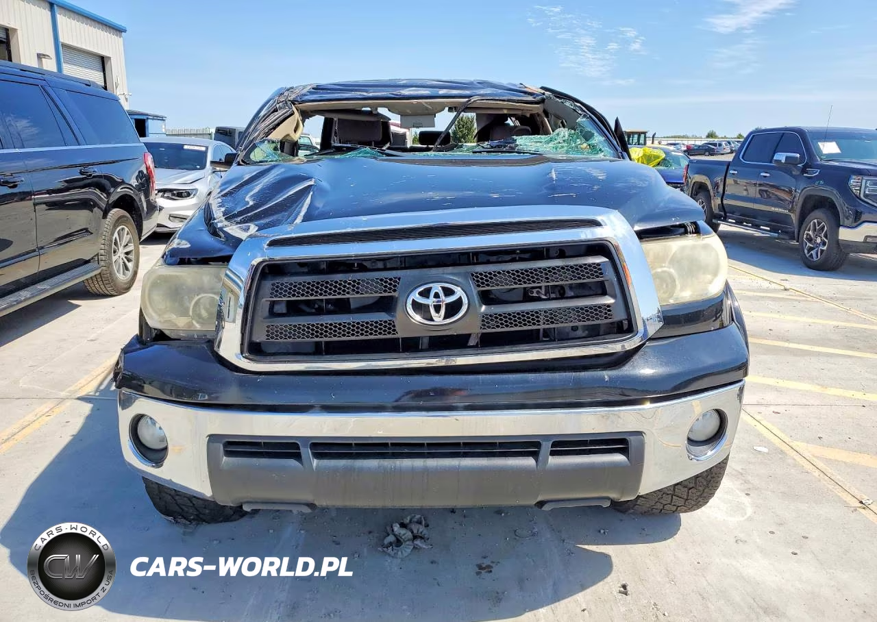 2010 Toyota Tundra Crewmax Sr5 VIN:5TFDM5F18AX015504 - 5