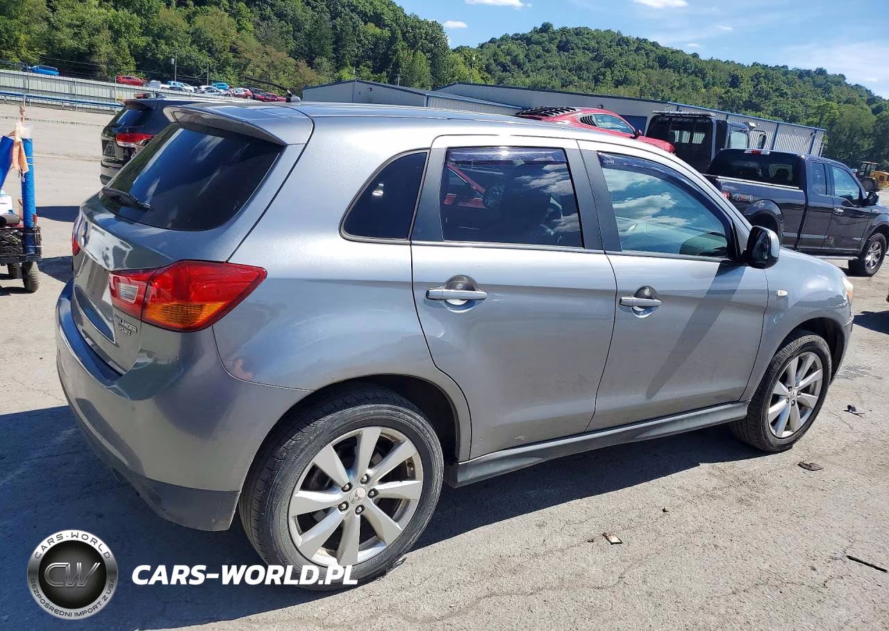 2014 Mitsubishi Outlander Sport Es VIN:4A4AR3AU5EE011687 - 3