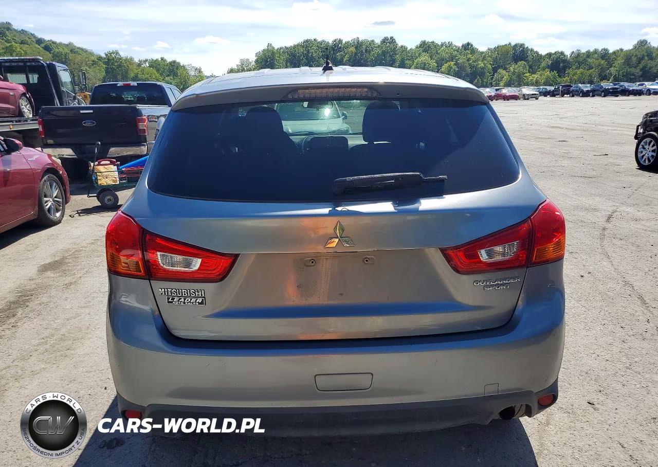2014 Mitsubishi Outlander Sport Es VIN:4A4AR3AU5EE011687 - 6