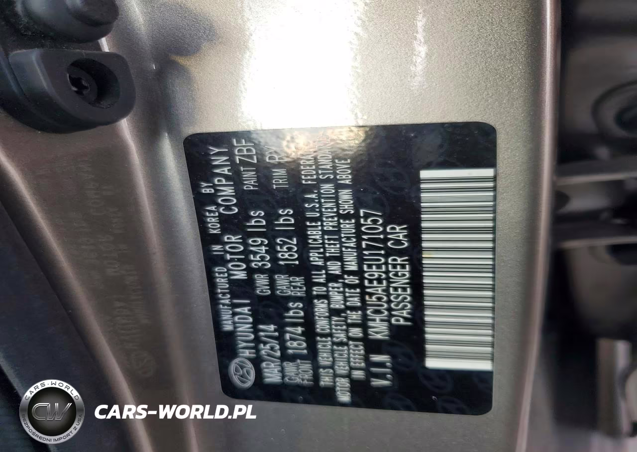 2014 Hyundai Accent Se VIN:KMHCU5AE9EU171057 - 12