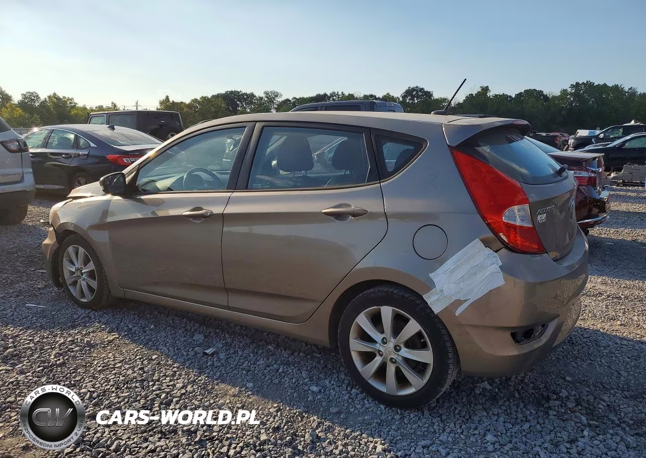 2014 Hyundai Accent Se VIN:KMHCU5AE9EU171057 - 2