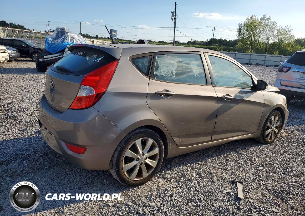2014 Hyundai Accent Se VIN:KMHCU5AE9EU171057 - 3