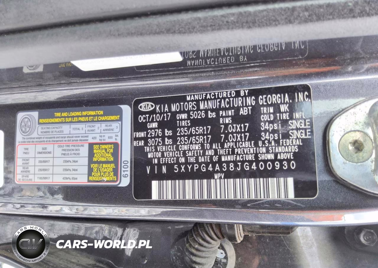2018 Kia Sorento Lx VIN:5XYPG4A38JG400930 - 13