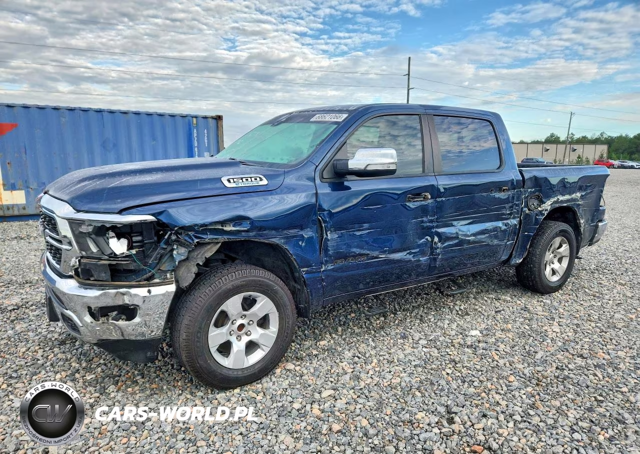 2022 Ram 1500 Big Horn-Lone Star VIN:1C6RREFG9NN442193 - 1