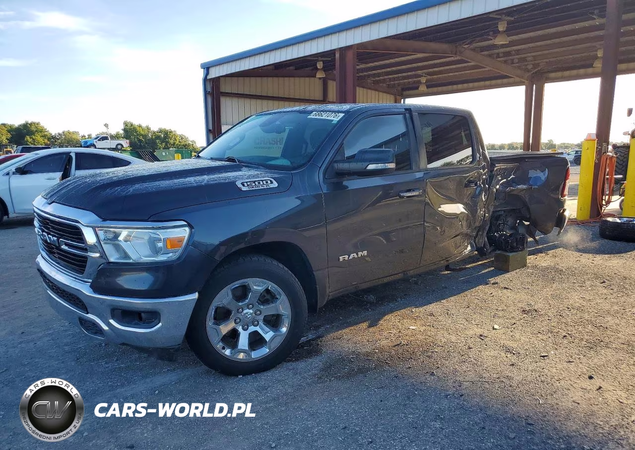 2019 Ram 1500 Big Horn-Lone Star VIN:1C6RREFT5KN680082 - 1