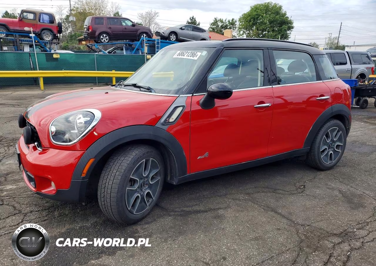 2012 Mini Cooper S Countryman VIN:WMWZC5C52CWL63515 - 1